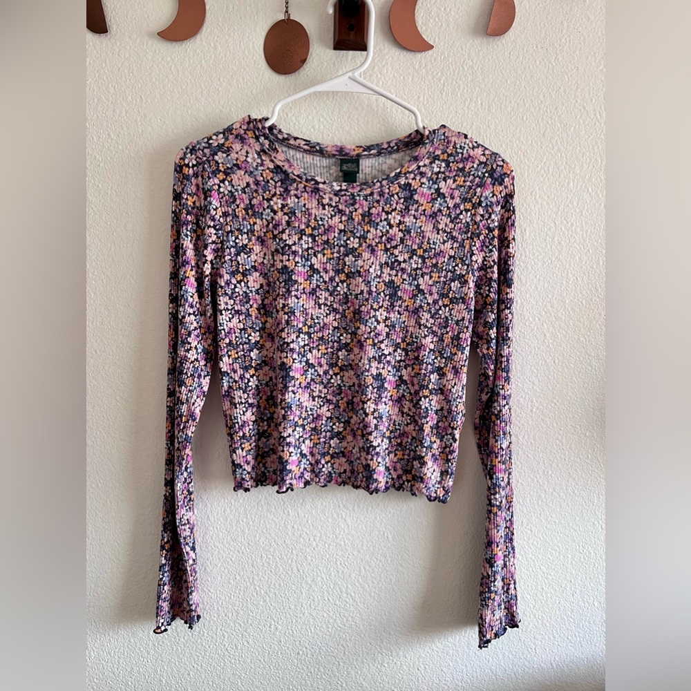 Flower Print Top